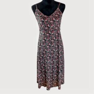 I HEART IT Women's Floral Maxi Dress Spandex Polyester Extra Small Lightweight